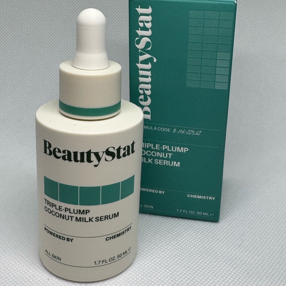 BeautyStat Triple Plump Coconut Milk Serum NWT $48